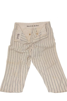 1964 Roger Maris New York Yankees Home Pinstripe Game Used Pants (Mears Authentic)
